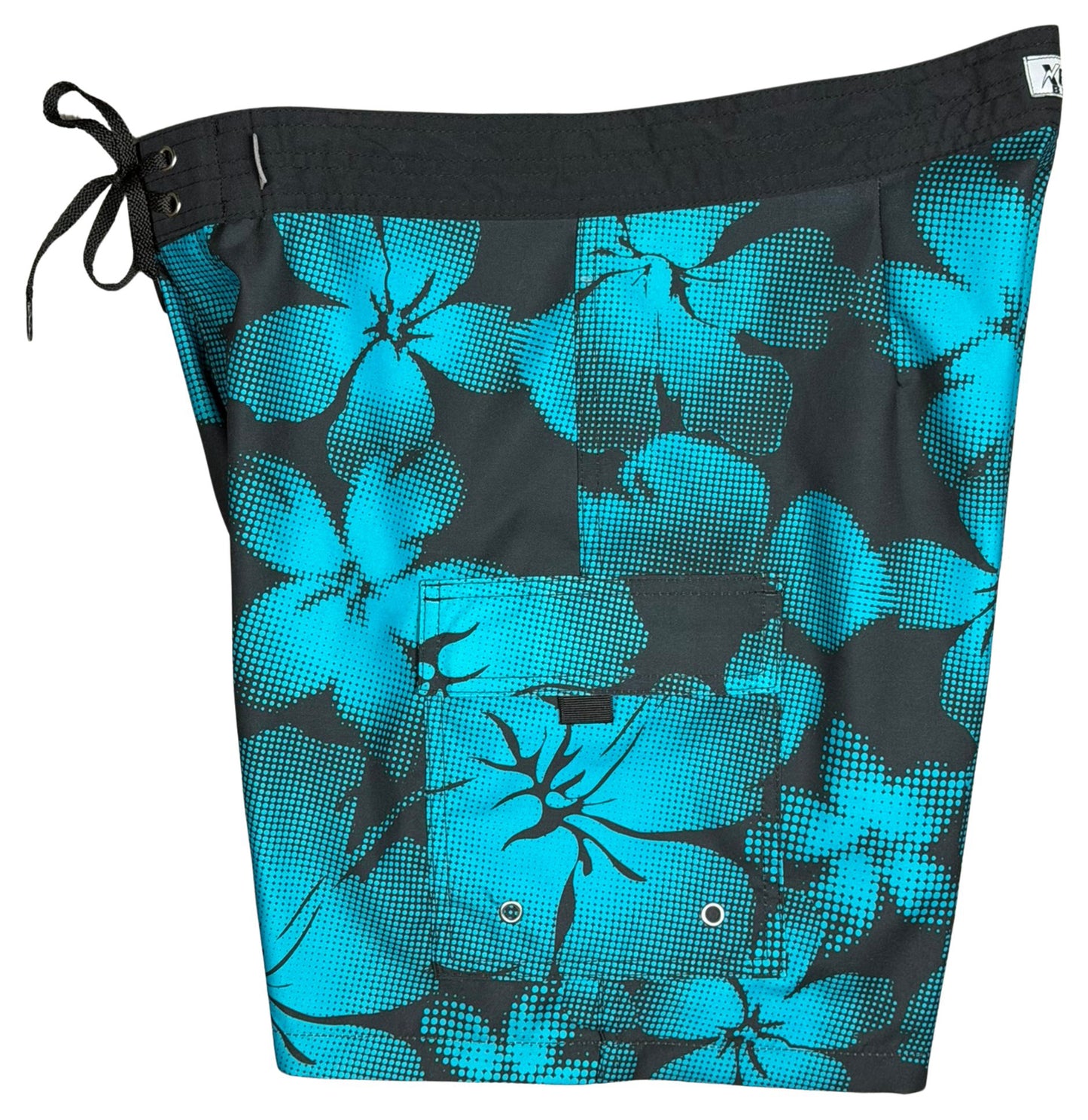 Midnight Tropics | M's NON-Elastic Waist Board Shorts | 3 Lengths | 3 COLORS