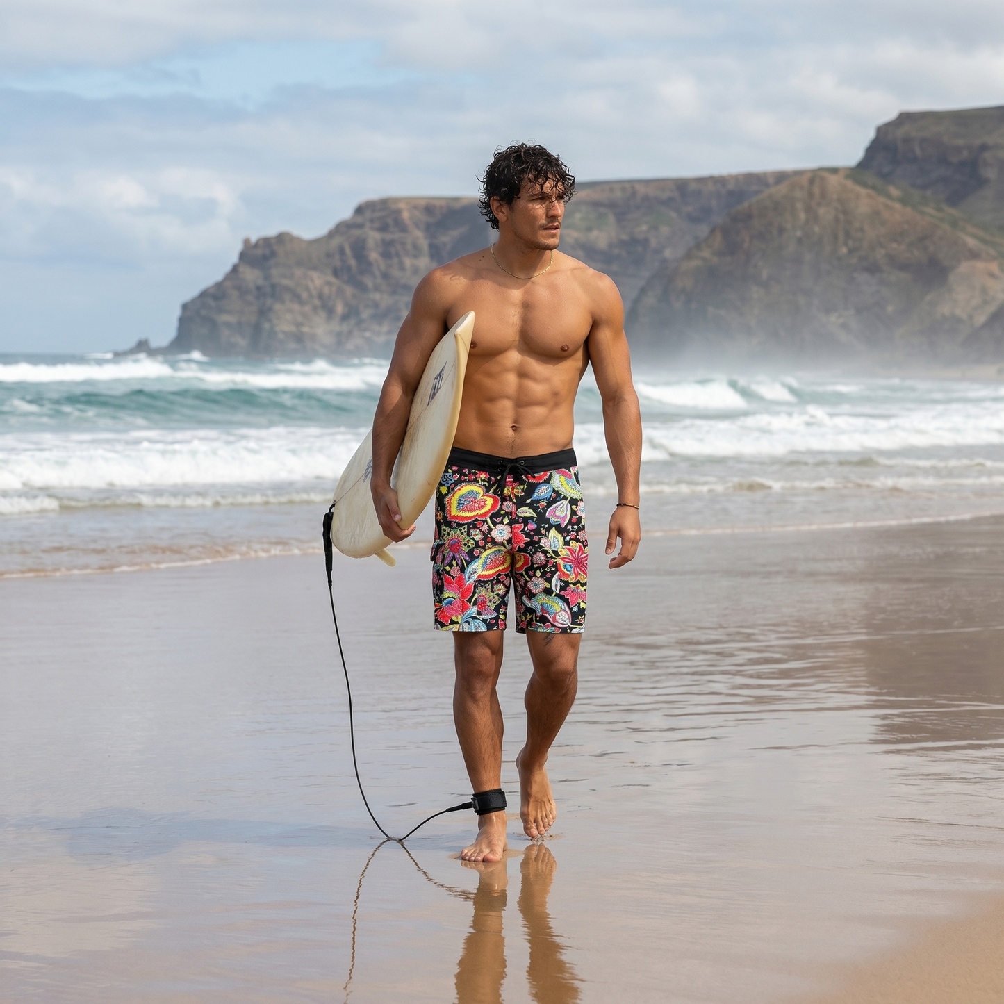 Wild Child | M's NON-Elastic Waist Board Shorts | 3 Lengths